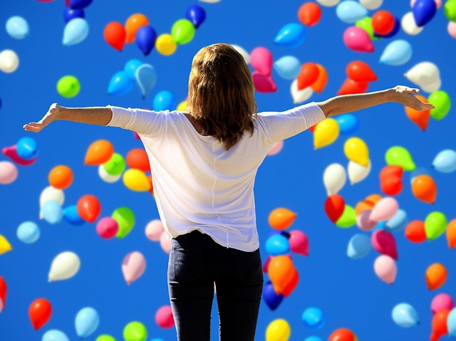 radost z balonků